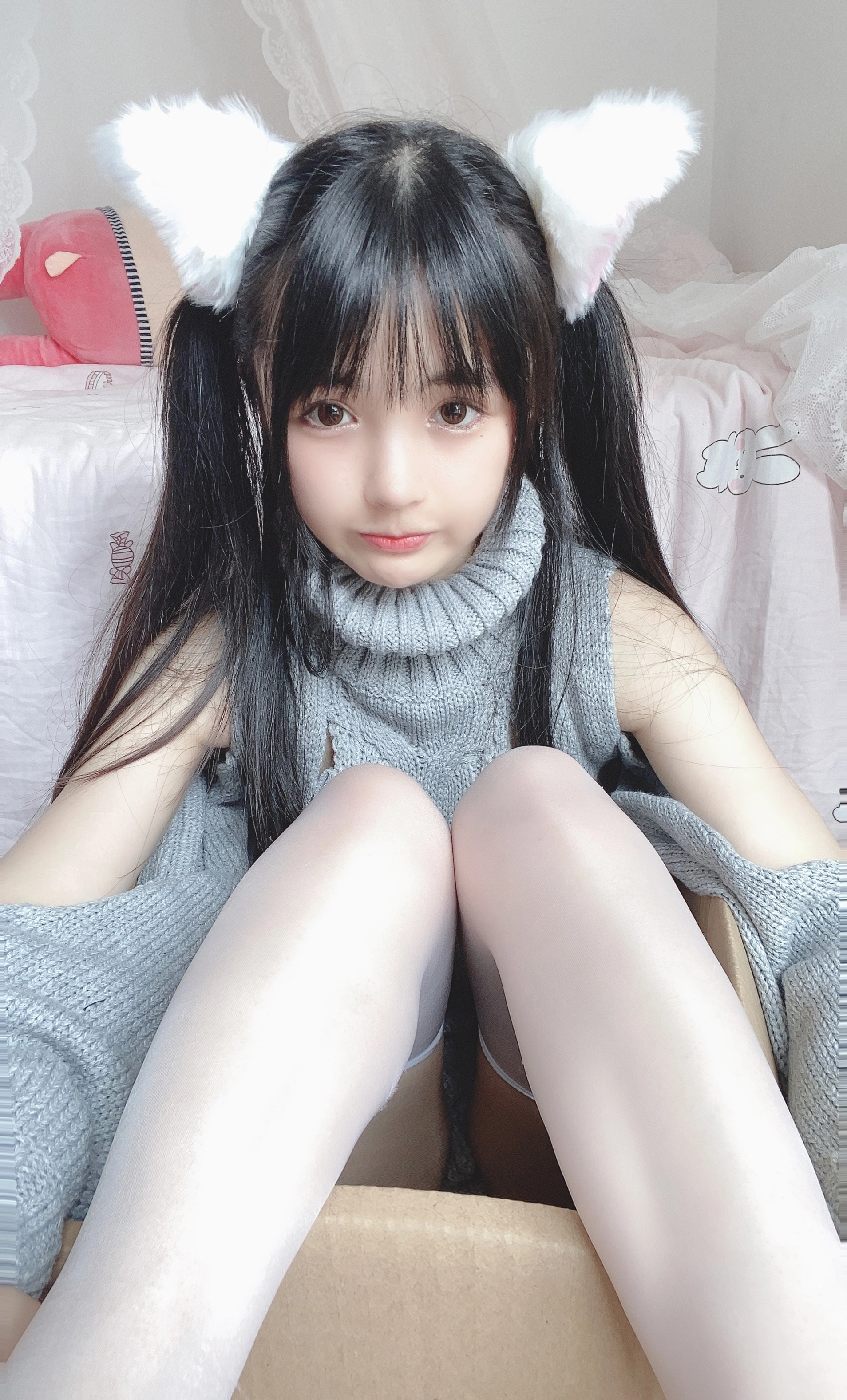 桜井宁宁 - NO.16 白い猫ちゃん 1