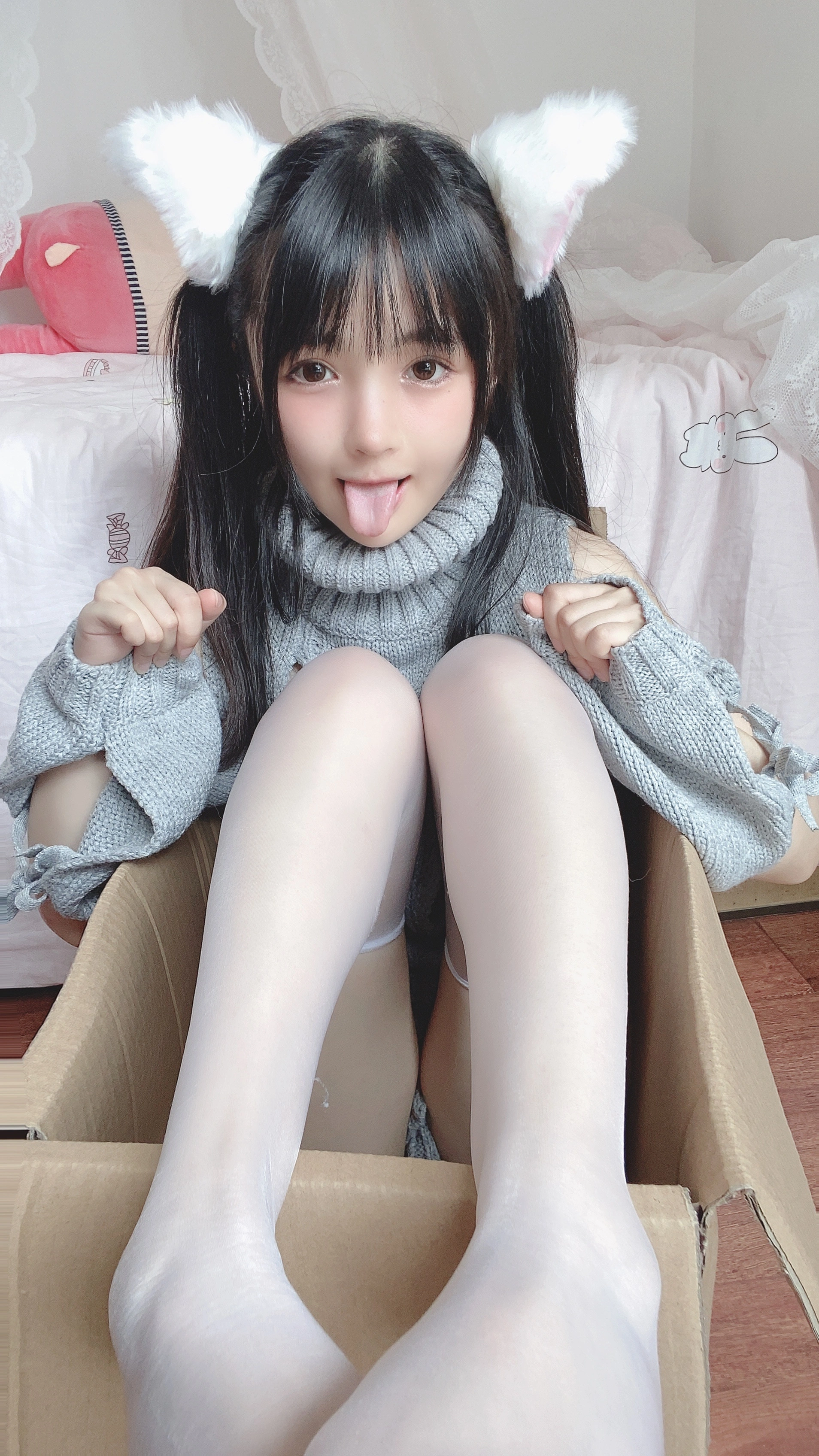 桜井宁宁 - NO.16 白い猫ちゃん 2