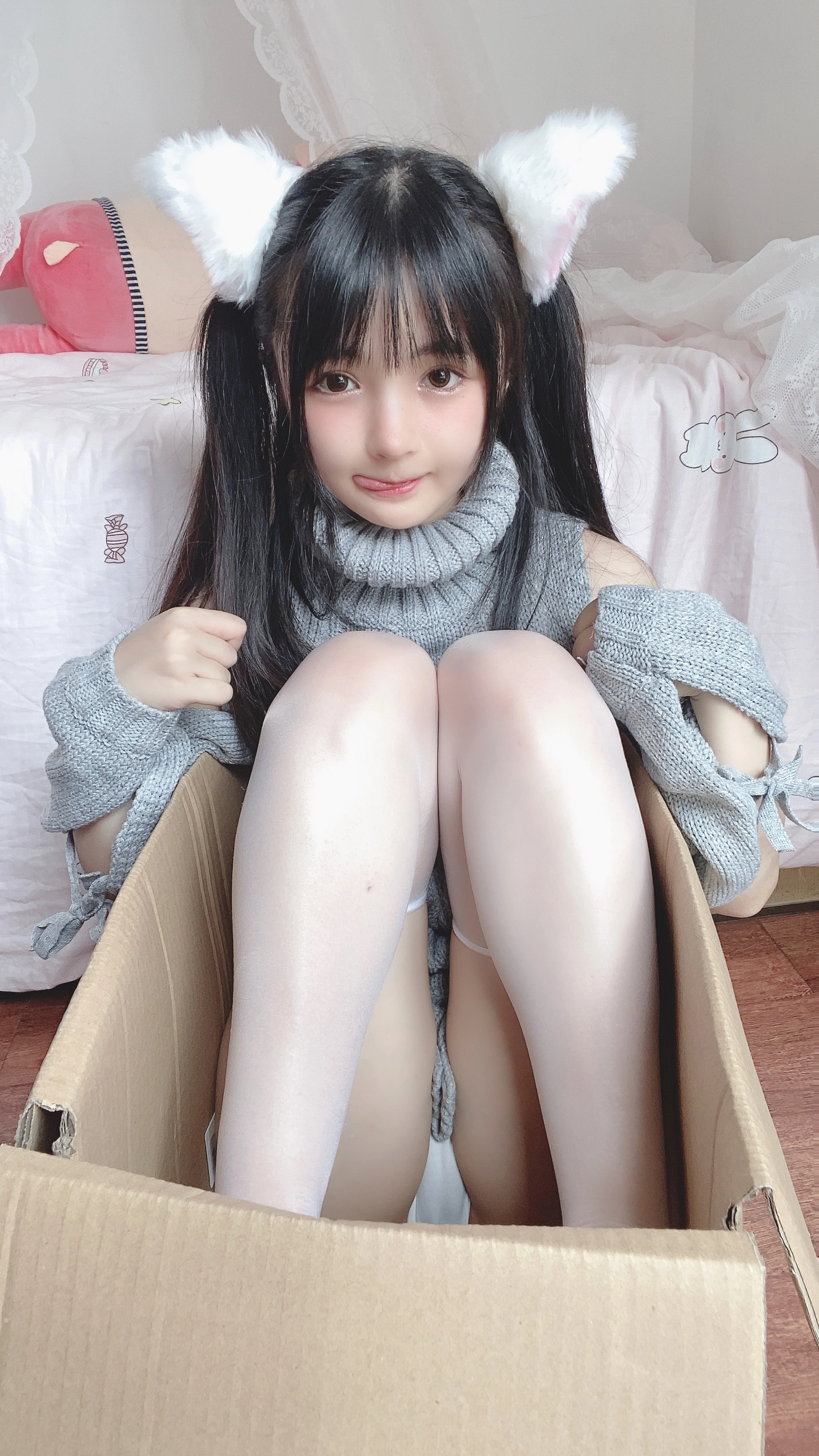 桜井宁宁 - NO.16 白い猫ちゃん 3