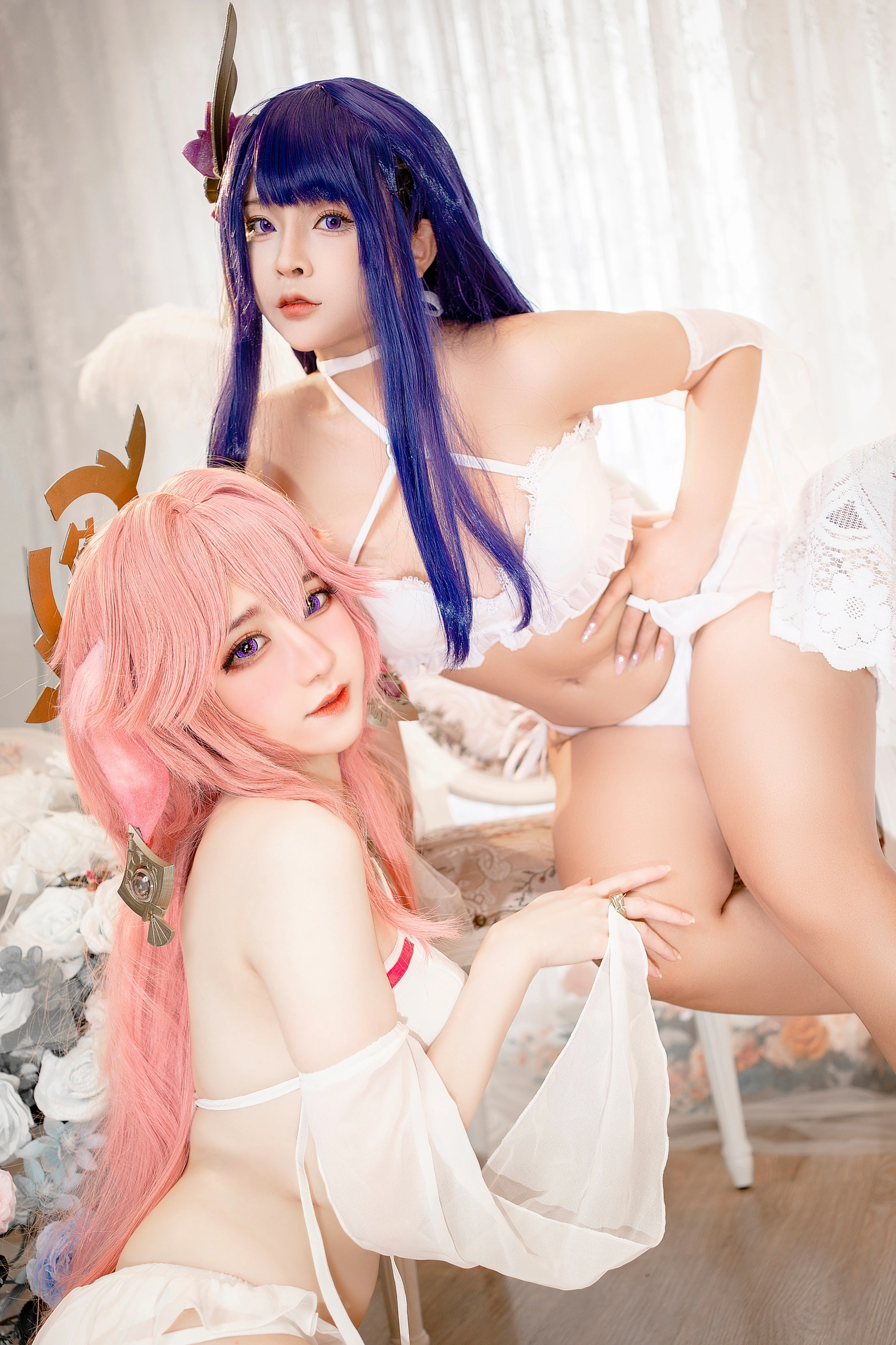 Sally Dorasnow - NO.54 x Sayo Momo Raiden Yae 2